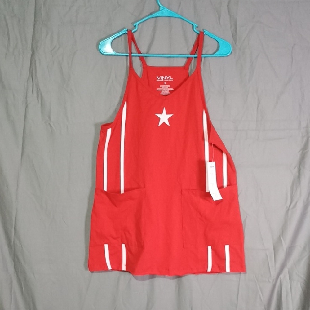 Vinyl Threads Dress With Pockets